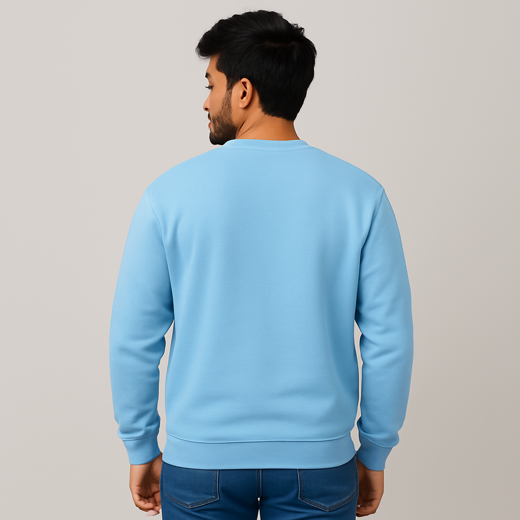 Classic Baby Blue Unisex Sweatshirt