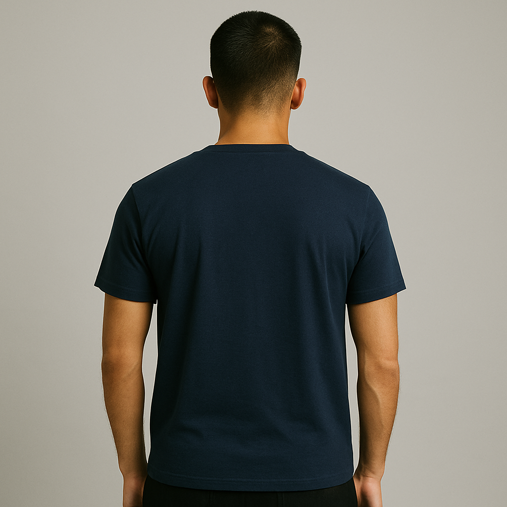 Premium Navy Blue Unisex Supima T-Shirt
