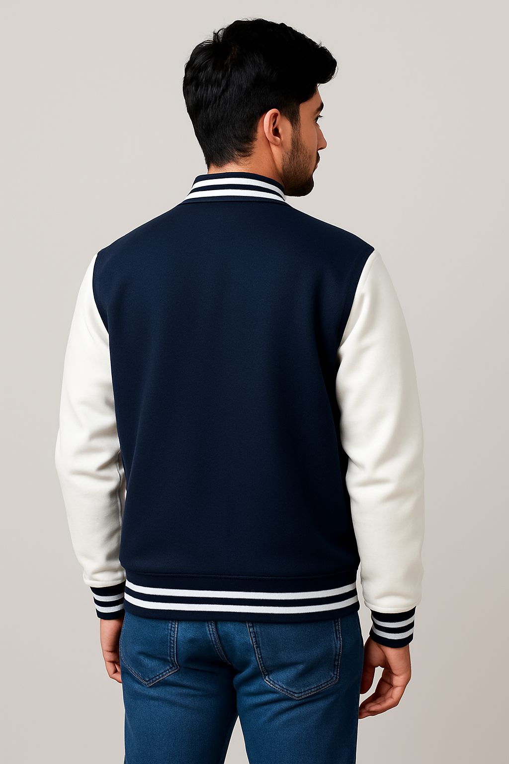 Varsity Jacket Navy Blue
