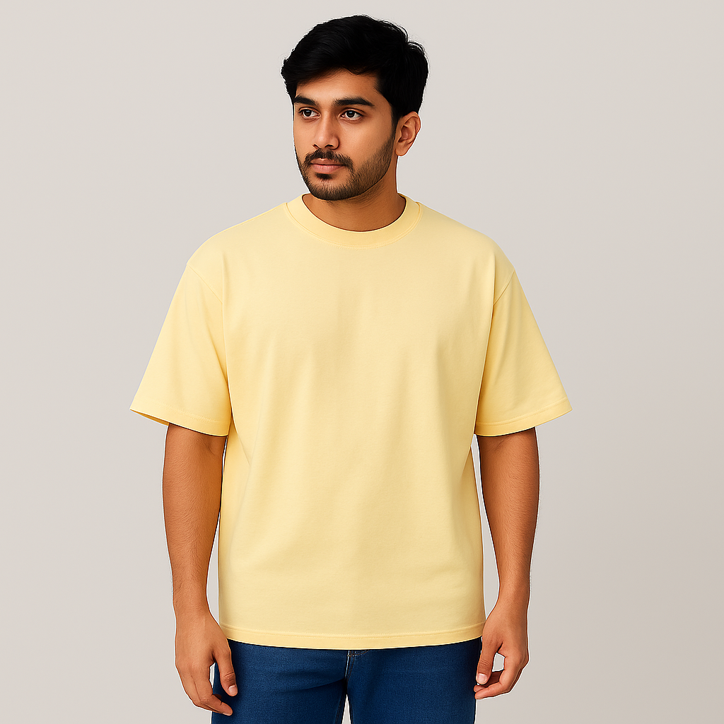 Classic Beige Oversized T-Shirt