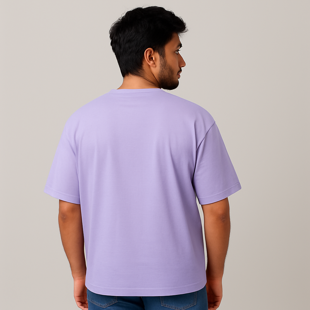 Classic Lavender Oversized T-Shirt