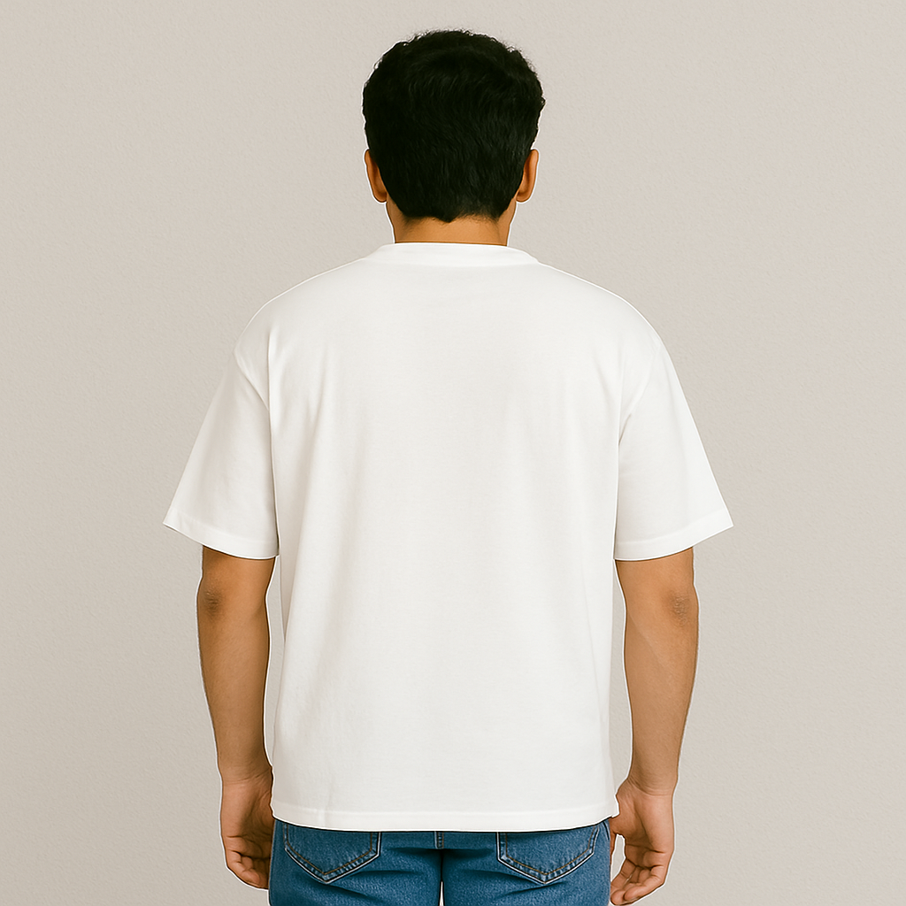 Classic White Unisex Oversized T-Shirt