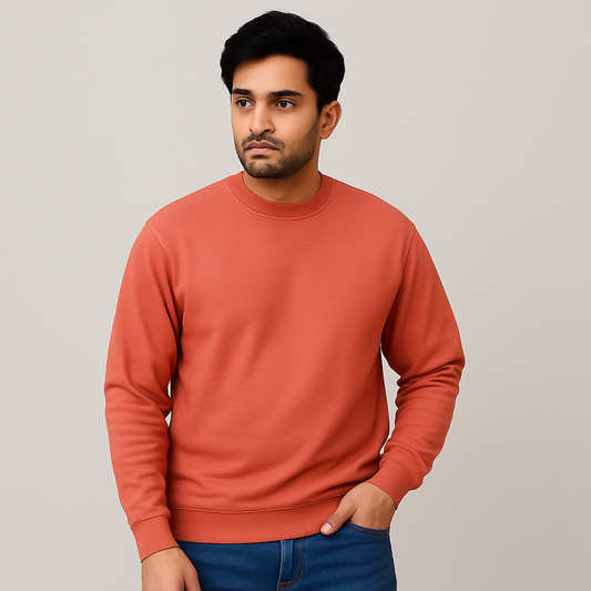 Classic Coral Unisex Sweatshirt