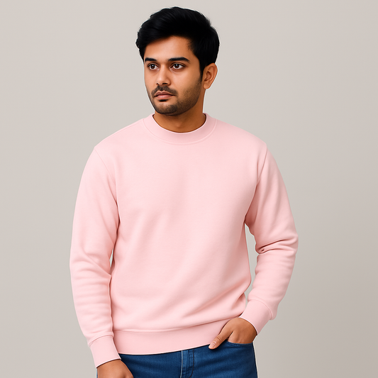 Classic Light Baby Pink Unisex Sweatshirt