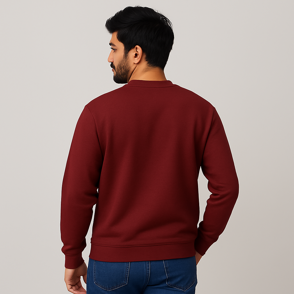 Classic Maroon Unisex Sweatshirt