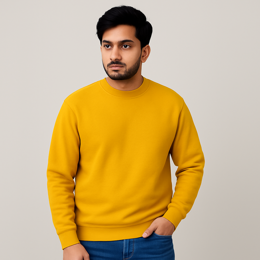 Classic Mustard Yellow Unisex Sweatshirt