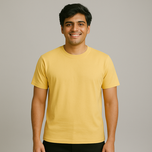 Premium Beige Unisex Supima T-Shirt
