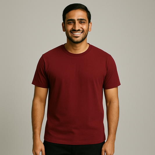 Premium Maroon Unisex Supima T-Shirt