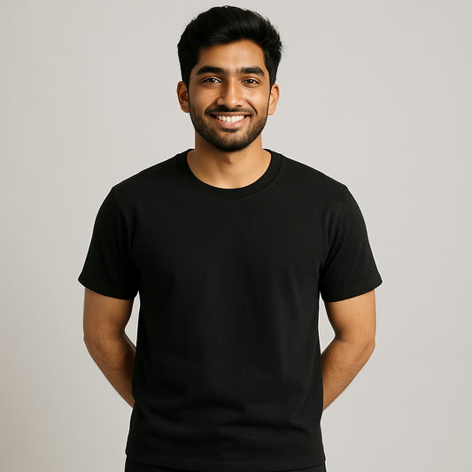 Premium Black Unisex Supima T-Shirt