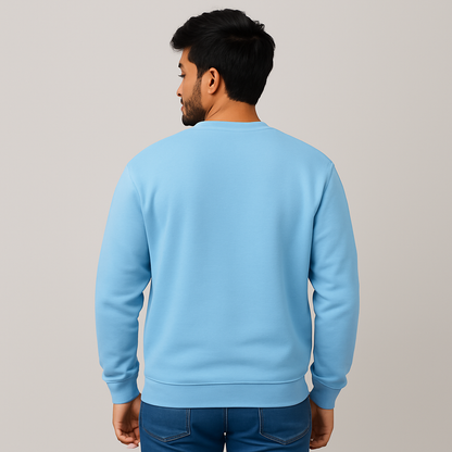 TRIBE_ORIGIN_Classic_Baby_Blue_Front_Unisex_Sweatshirt