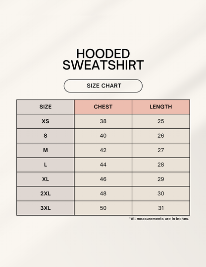 TRIBE_ORIGIN_HOODED_sizechart