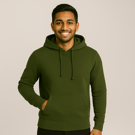  TRIBE_ORIGIN_Olive_Green_Hoodie_1