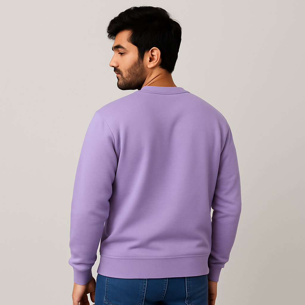 TRIBE ORIGN Classic_Lavender_Back_Unisex_Sweatshirt