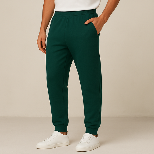 Classic Bottle Green Unisex Joggers