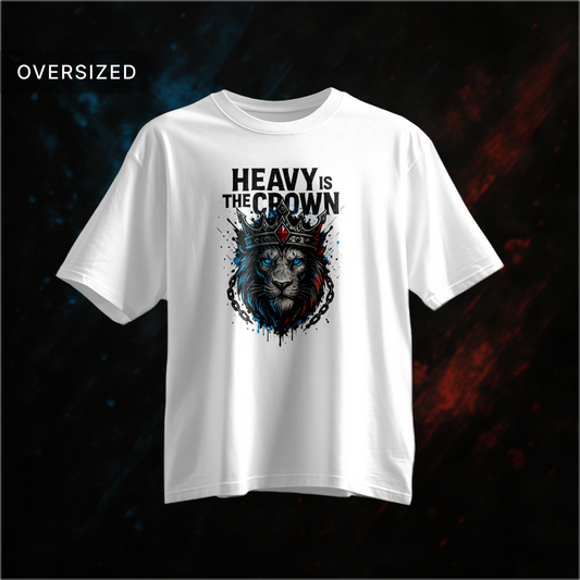 Tribe Origin Heavy is the crown Oversized Tshirt