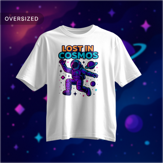 Tribe Origin Lost in cosmos Oversized Tshirt
