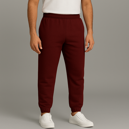 Classic Maroon Unisex Joggers