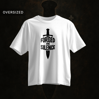 Tribe_Origin_forged_in_silence_Oversized_Tshirt