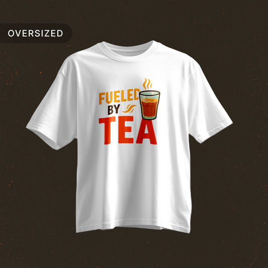 Tribe_Origin_fueled_by_tea_Oversized_Tshirt