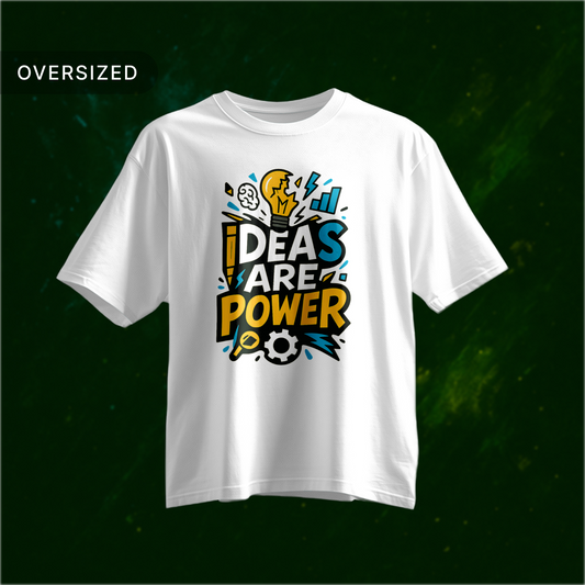 Tribe Origin ideas are power Oversized Tshirt