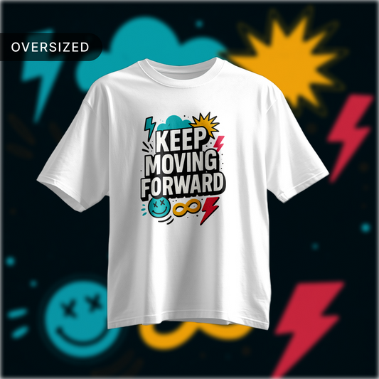 Tribe Origin keep moving forward Oversized Tshirt