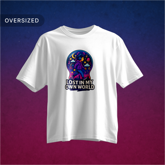 Tribe Origin lost in my own world Oversized Tshirt