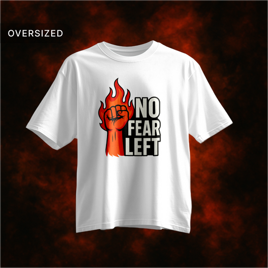 Tribe Origin no fear left Oversized Tshirt