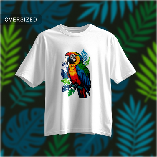 Tribe_Origin_parrot_Oversized_Tshirt