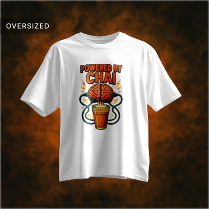 Tribe Origin powered by chai Oversized Tshirt