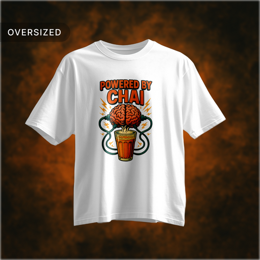Tribe Origin powered by chai Oversized Tshirt