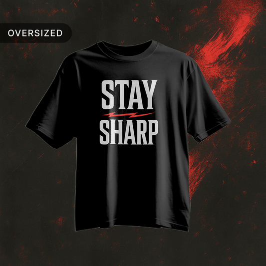 Tribe_Origin_stay_sharp_oversized_tshirt