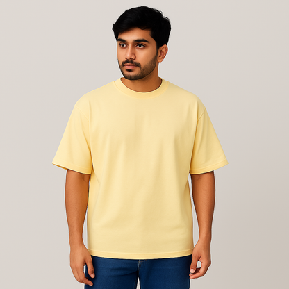 Classic Beige Oversized T-Shirt