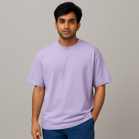 Classic Lavender Oversized T-Shirt