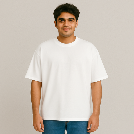 Classic White Unisex Oversized T-Shirt